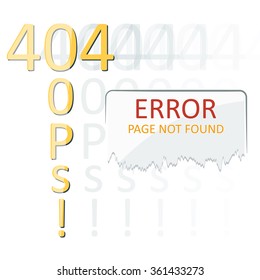 Vectors  Abstract background 404 connection error