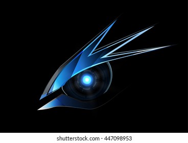 vectors background abstract line light eye