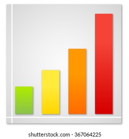 vectors Business graph