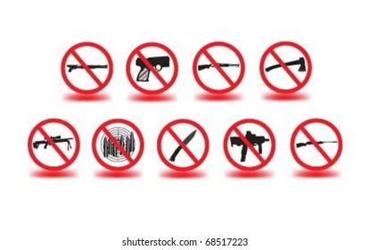 Vectors of characters from the illicit arms