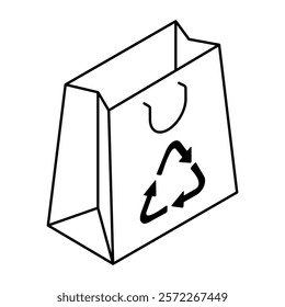 Vectors design of bag recycling