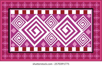 Vectors of ethnic pattern in tribal, folk embroidery abstract art. Ornament print.