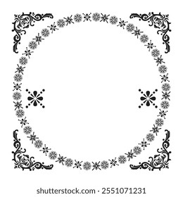 Vectors for Floral Embroidery Designs