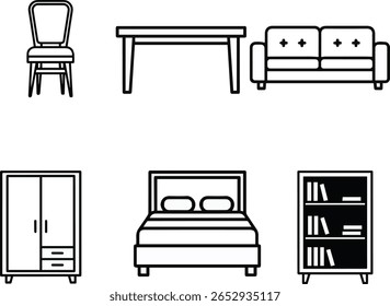 vectors of furniture to use