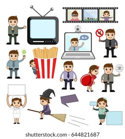 Vectors of Media and Business Concepts