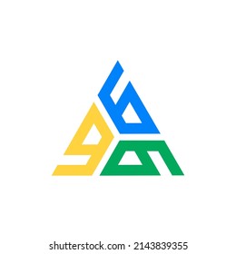 Los vectores son monogramas de los números 6, 6 y 6