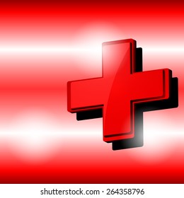 vectors red cross symbol