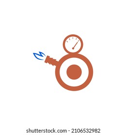 vectors are spiral lines and gas regulators.