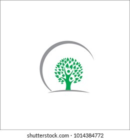 Vectors of trees resemble humans