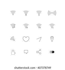 vectors wireless internet network 