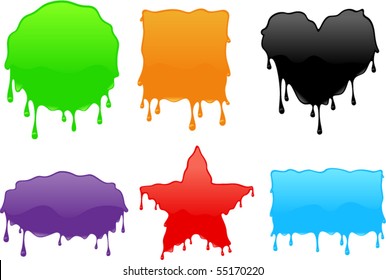 Vector-Shiny Splash Set 2