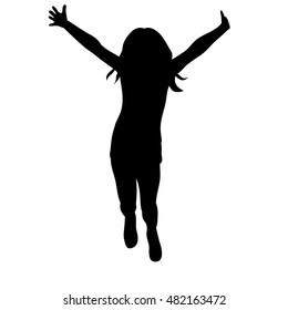 Dab Dance Pose Silhouette Design Stock Illustration 1734218018 ...