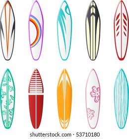 Vector-Surfboard designs