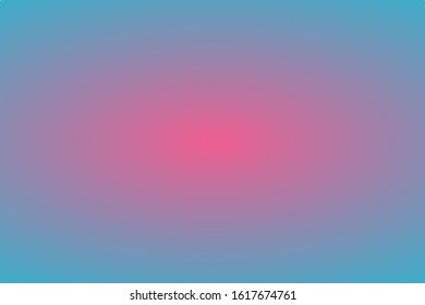 vector,the blue and pink gradient background and glow in the center of the oval