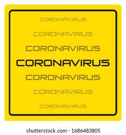 Vectot coronavirus graphic design icon. COVID-19 template vector illustration. Corona virus vector sign icon.