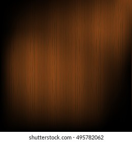 vecture of wood texture in dark background