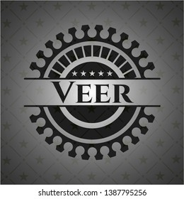 Veer dark emblem. Retro. Vector Illustration. Detailed.