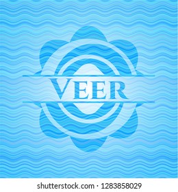 Veer water wave emblem.