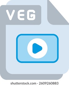 VEG Flat Illustration Vector Design