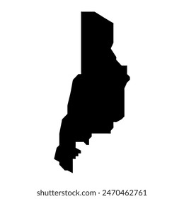 Vega Alta map, administrative division of Puerto Rico. Vector illustration.
