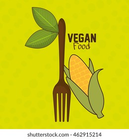 vegan cooking pot nutrition food vector illustration graphic
