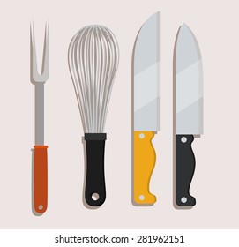 Vegan design over grey background, vector illustration