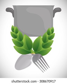 Vegan digital design, vector illustration 10 eps graphic