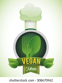 Vegan digital design, vector illustration 10 eps graphic