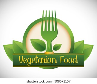 Vegan digital design, vector illustration 10 eps graphic