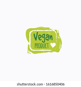 vegan and eco logo template