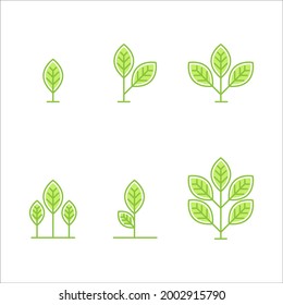 Vegan element Vector icon design illustration Template