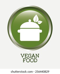 vegan food design, vector illustration eps10 graphic 