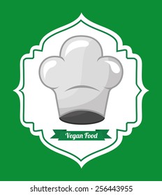 vegan food design, vector illustration eps10 graphic