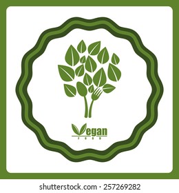 vegan food design, vector illustration eps10 graphic 