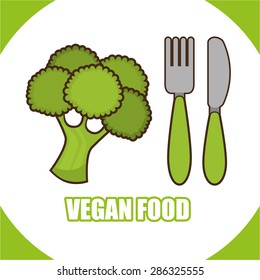 vegan food design, vector illustration eps10 graphic 
