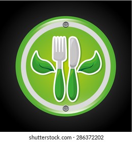 vegan food design, vector illustration eps10 graphic 