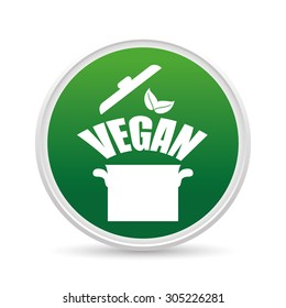 Vegan food design, vector illustration eps 10.