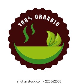 vegan food graphic design , vector illustration