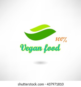 vegan food icon