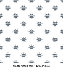 Vegan food pattern vector seamless repeat for any web design