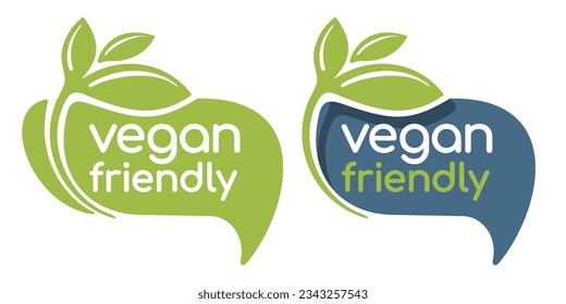 Vegan friendly sticker for food that satisfy low-carbohydrate diet conditions. Bubble with plant