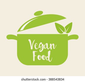 Vegan icon design