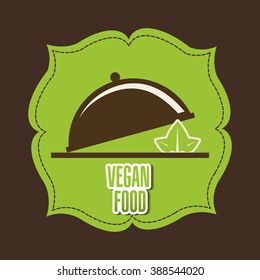 Vegan icon design