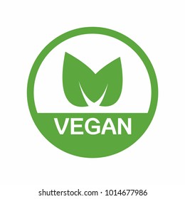 Similar Images, Stock Photos & Vectors of Vegan icon. Vector