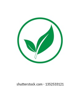 vegan icon vector