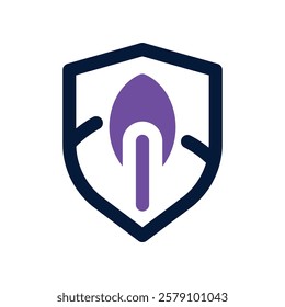 vegan icon. vector dual tone icon for your website, mobile, presentation, and logo design.