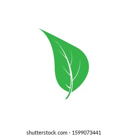 Vegan icon Vector Illustration design Logo template