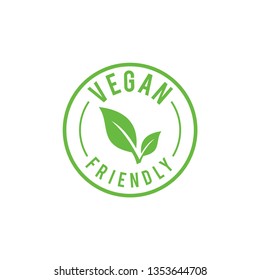 Vegan icon vector templates