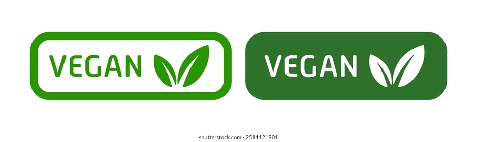 Rótulo vegano. Estilo de vida, adesivo, amigável, livre de crueldade, folha, folhas, vegetais, verde, vegetariano, vegetariano, vegetariano, produtos animais recusa, salvar o planeta, bondade, respeitar toda a vida, paz, combustível limpo