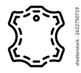 Vegan Leather icon, for web, app, infographic, etc